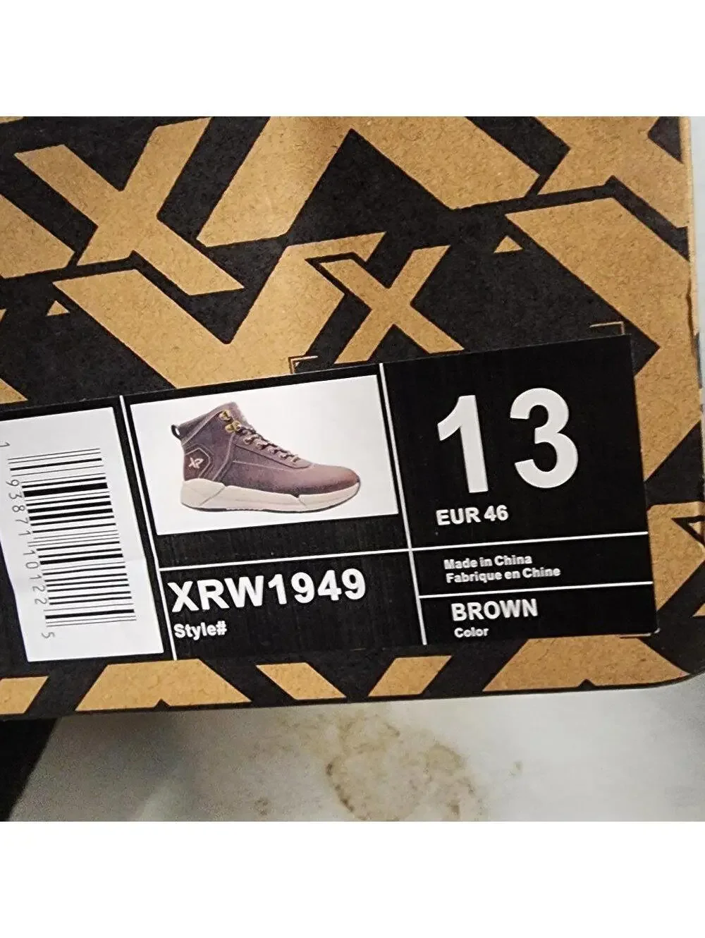 XRAY NIB Xray Footwear Mens Huddley Boot Brown 13 (bin